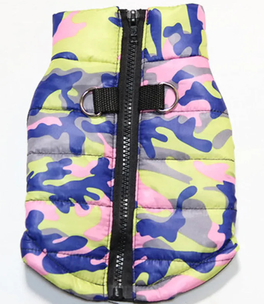 Quilted Dog Vest – Warm & Cozy