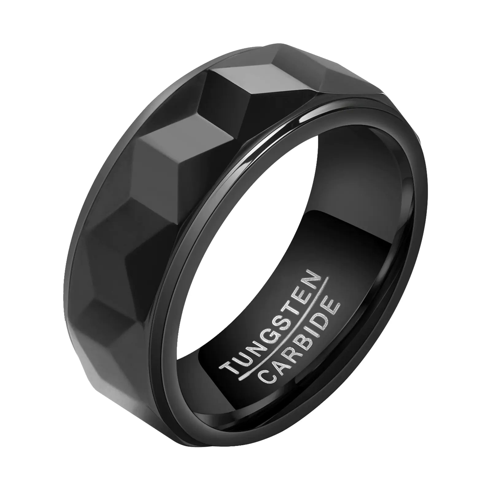 Men's Tungsten Ring - Trendy Fashion Accessory