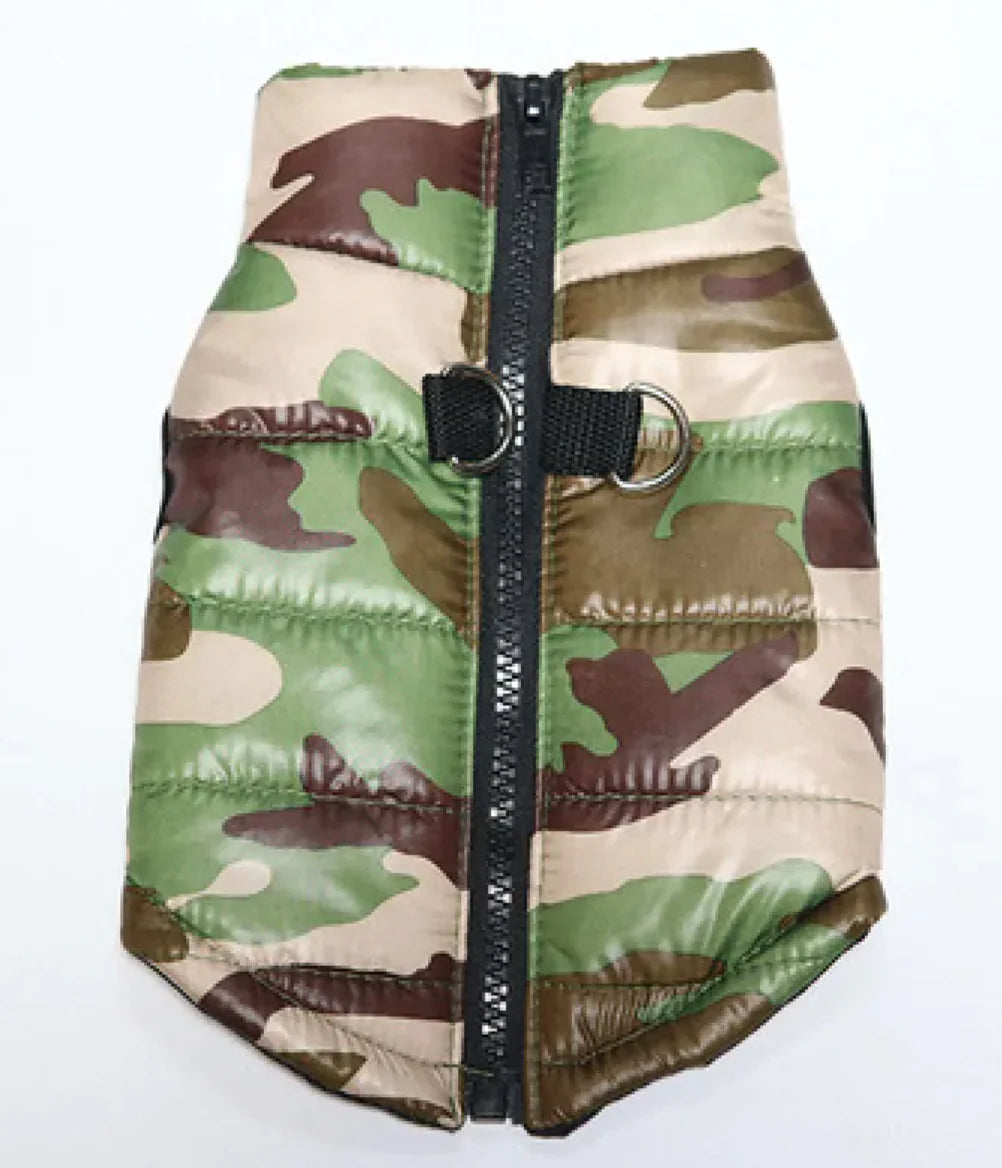 Quilted Dog Vest – Warm & Cozy