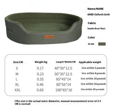 Polar Fleece Waterproof Dog Bed
