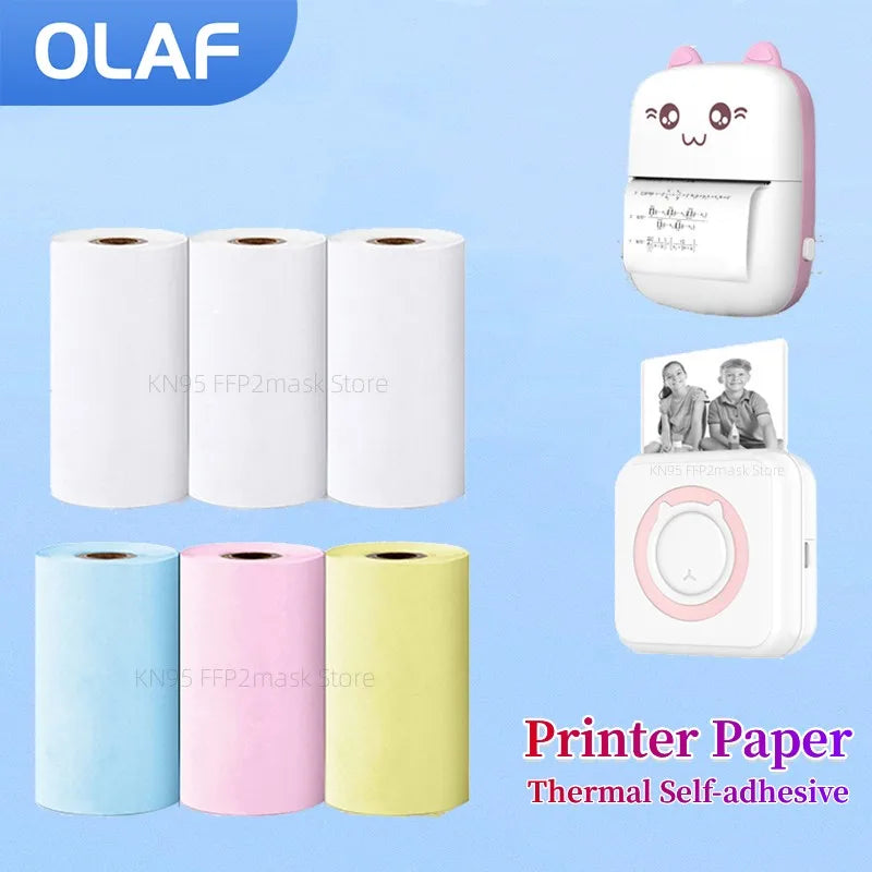 Olpg Thermal Paper Rolls for Mini Printer