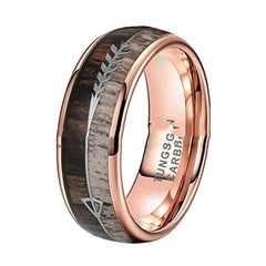 Tungsten Gold Ring for Men and Women Jewelry
