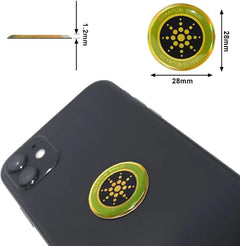 Quantum EMF Shield - Anti Radiation Shield 5G EMF Protection - Phones Laptops - 12 Stickers