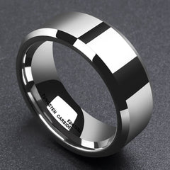 Tungsten Steel Polished w/ Beveled Edge