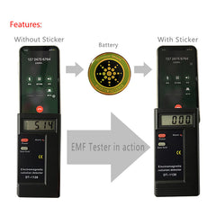 Quantum EMF Shield - Anti Radiation Shield 5G EMF Protection - Phones Laptops - 12 Stickers