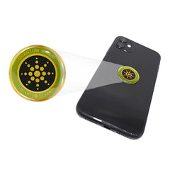 Quantum EMF Shield - Anti Radiation Shield 5G EMF Protection - Phones Laptops - 12 Stickers
