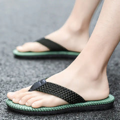 Men's Casual Beach Flip-Flops for Streaming