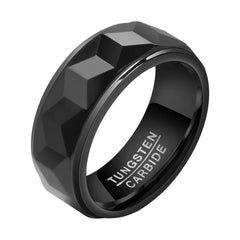Men's Tungsten Ring - Trendy Fashion Accessory