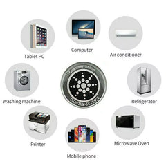 Quantum EMF Shield - Anti Radiation Shield 5G EMF Protection - Phones Laptops - 12 Stickers