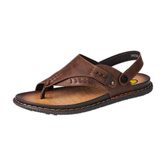 Men's Genuine Leather Sandals - Summer 2023 Casual Footwear